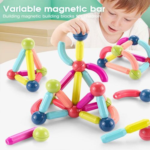 Magnetic stick toy for kids (25 pcs)
