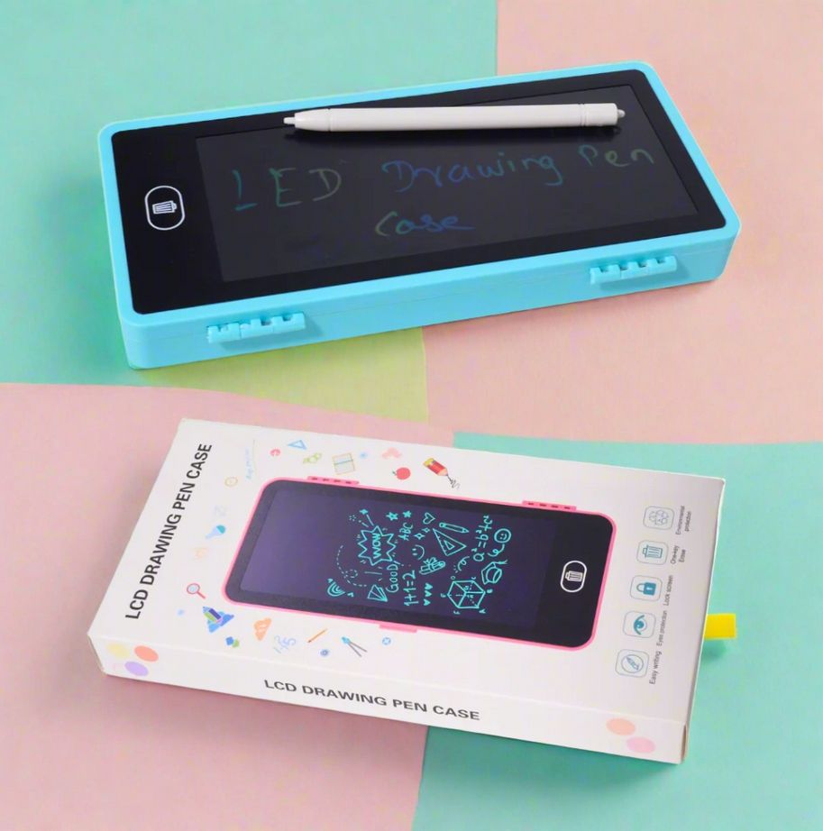 LCD Drawing Pen Case - Creative Learning Tool for Kids