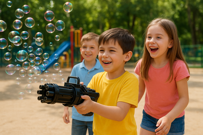 Bubble machine gun toy -  Indoor/Outdoor toy for kids