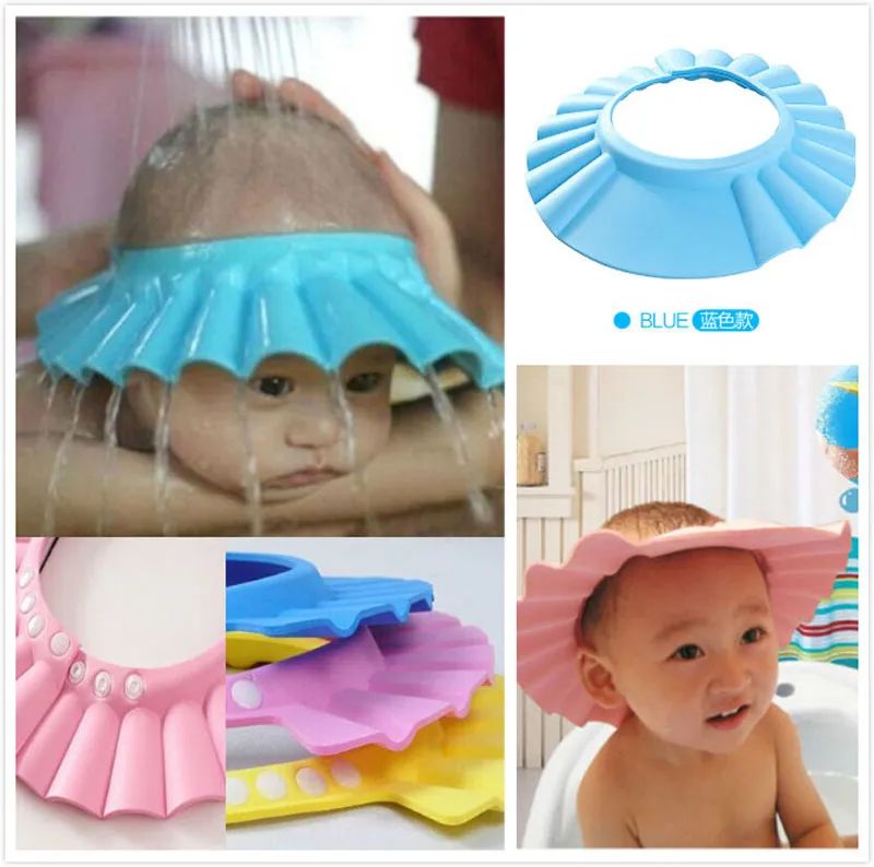 Baby shower cap - Adjustable elastic sheild for kids