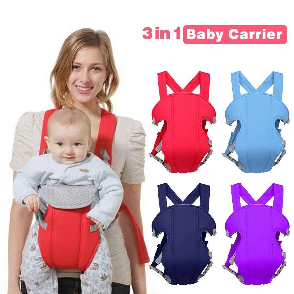 Adjustable Baby Carrier 3-18 Months - Safe & Comfortable Baby Backpack | Kiddo toys