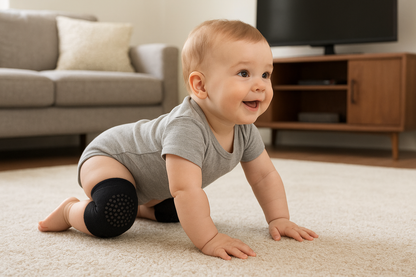 Baby crawling anti slip knee protector- Adjustable kneepads for kids